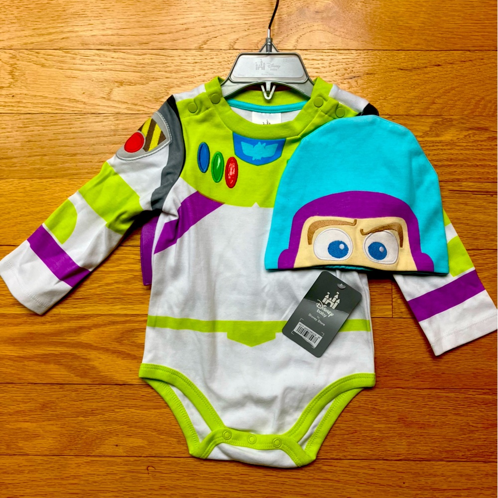 NWT RARE Disney Toy Story Buzz Lightyear costume onesie